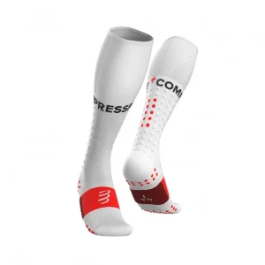 COMPRESSPORT FULL SOCKS RUN WHITE