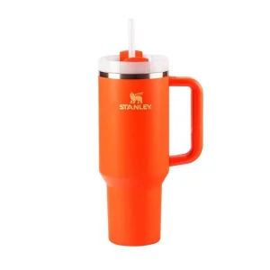 Copo Térmico Stanley com Canudo Quencher Laranja Tigerlily1,2L