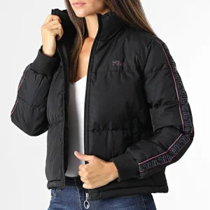 FILA MARISOL CROPPED PUFF BLACK