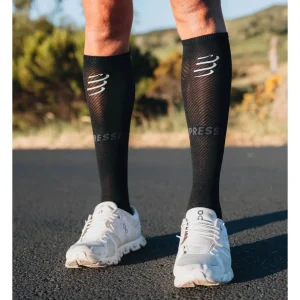 COMPRESSPORT FULL SOCKS OXYGEN BLACK