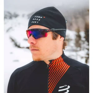 COMPRESSPORT HURRICANE BEANIE BLACK