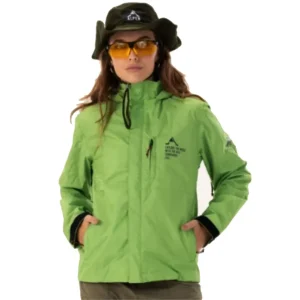 Jaqueta Impermeável Anoraque Alpen Aconcágua Feminino Verde Primavera