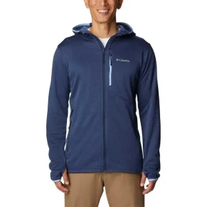 Jaqueta Columbia Park View Fleece com Capuz Masculino Azul Deep Royal