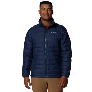 Jaqueta Columbia Powder Lite II Masculino Azul Navy