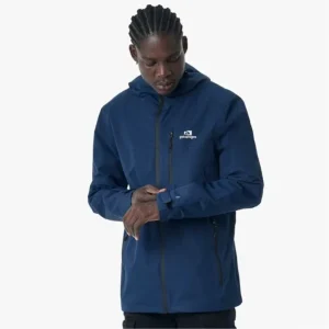 Jaqueta Impermeável Galápagos Darwin Masculino Azul Marinho