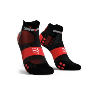 COMPRESSPORT PRO RACING SOCKS V3 ULTRALIGHT RUN LOW BLACK
