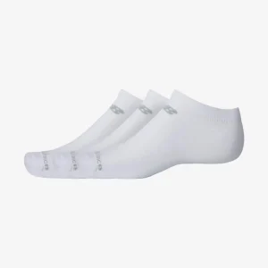 NEW BALANCE MEIAS NO SHOW WHITE (3P)