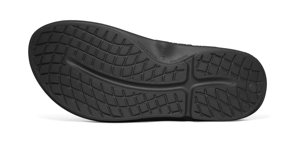 OOFOS SANDALIA RECOVERY ORIGINAL SPORT BLACK - Image 4