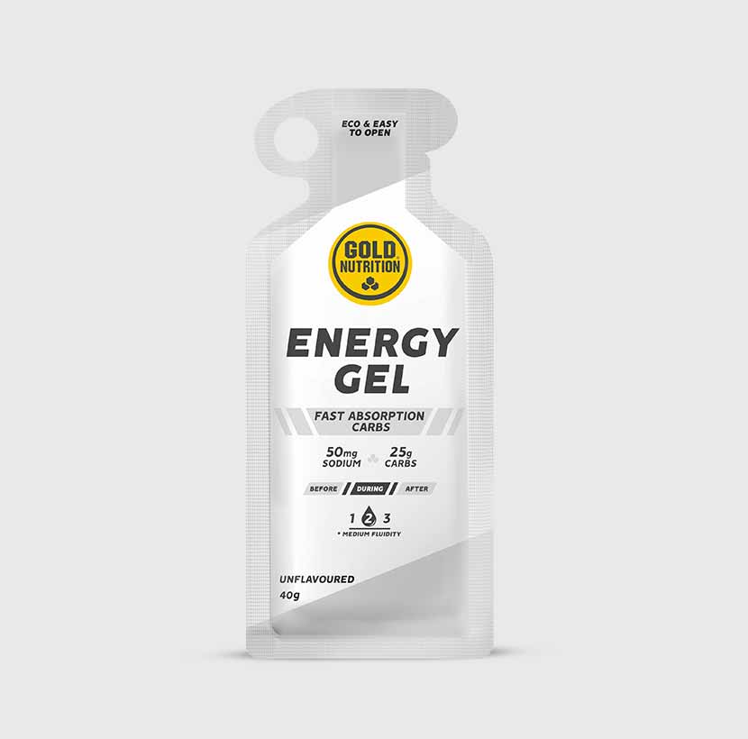GOLD NUTRITION ENERGY GEL UNFLAVOURED 40G