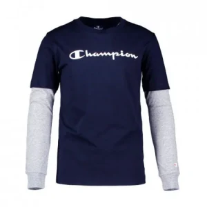 CHAMPION SWEATSHIRT NAVY/GREY