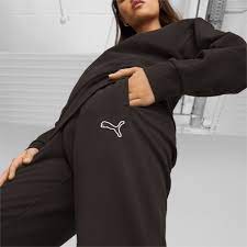 PUMA BETTER ESSENTIALS PANTS FL BLACK