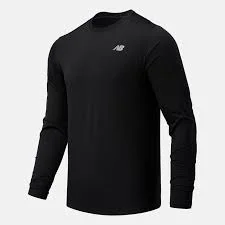 NEW BALANCE ACCELERATE LONG SHIRT BLACK