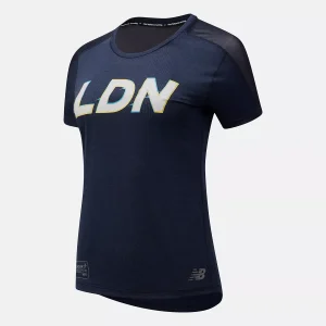 NEW BALANCE IMPACT RUN SHORT SLEEVE LONDON EDITION